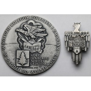 PSZnZ, Odznaka, Jednostki Wojskowe na Środkowym Wschodzie - Kombatancka i Medal 1997 - zestaw (2szt)