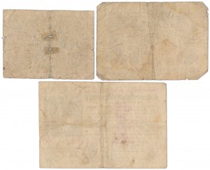 Wrocław [Breslau], 20, 50 Goldpfennige et 1 Goldmark 1923 - set (3pcs)