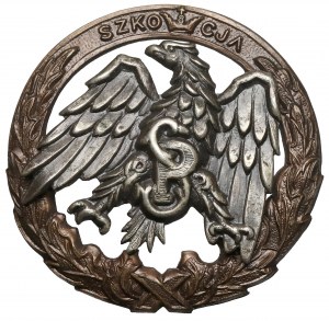 PSZnZ, insigne de l'école des cadets de l'infanterie. & Kaw. Zmot. - Écosse