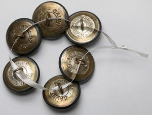 PSZnZ, Gaunt London, Buttons (26mm) - set (6pcs)