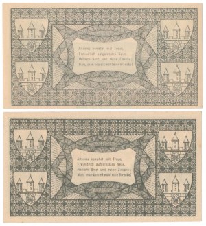 Strzelce Krajeńskie [Friedeberg Nm.], 25 et 50 pfg 1920 - set (2pcs)