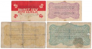Częstochowa, Société de sauvetage des pompiers, de 5 kopecks à 1 rouble - set (4pcs)