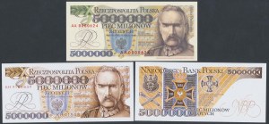 REPLY 5 millions 1995 + photocopie - set (3pcs)