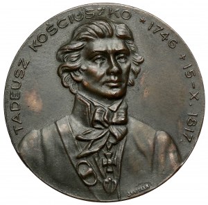 Tadeusz Kosciuszko médaille 1917 - enterré à Wawel Hill