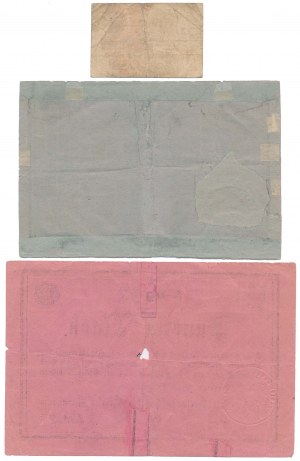 Miedzychód [Birnbaum], 5 pfg, 20 et 50 mk 1918 - set (3pcs)