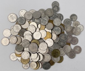 Penny coins of the Third Republic - early years - set