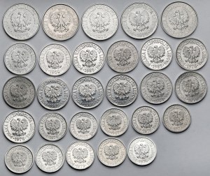 10-50 pennies 1966-1985 - mint - set (28pcs)