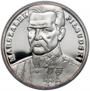 LARGE Triptych 200,000 gold 1990 Pilsudski