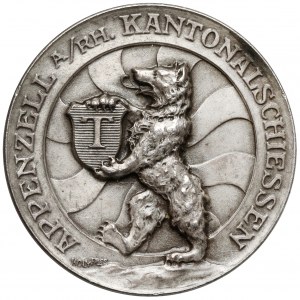 Szwajcaria, Srebrny Medal 1911 - Festiwal strzelecki w Appenzell Ausserrhoden