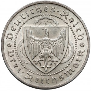 Weimar, 3 marki 1930-F, Stuttgart - Vogelweide