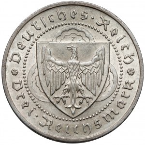 Weimar, 3 marki 1930-F, Stuttgart - Vogelweide