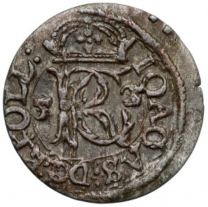 Jean II Casimir, Shelagh Vilnius 1652 - date à côté du monogramme