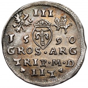 Sigismond III Vasa, Troïka Vilnius 1590 - Leliwa