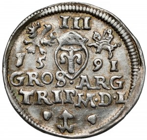 Sigismund III Vasa, Troika Vilnius 1591 - rosettes