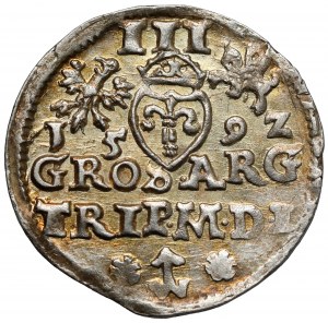 Sigismond III Vasa, Troïka Vilnius 1592 - SIG