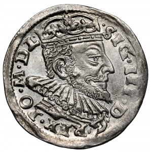 Zygmunt III Waza, Trojak Wilno 1593 - Platina