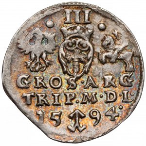 Sigismond III Vasa, Troïka Vilnius 1594