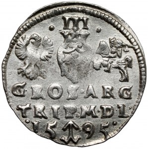 Zygmunt III Waza, Trojak Wilno 1595