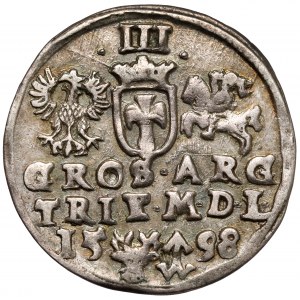 Zygmunt III Waza, Trojak Wilno 1598