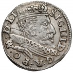 Zygmunt III Waza, Trojak Wilno 1601 - Łabędź nad V