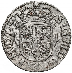 Sigismond III Vasa, Półtorak Vilnius 1619 - Wadwicz dans la bordure