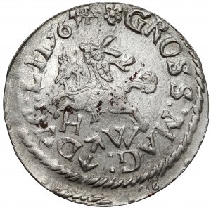 Sigismond III Vasa, centime de Vilnius 1614 HW - couché 4 - rare