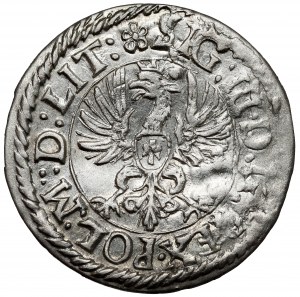 Sigismond III Vasa, centime de Vilnius 1614 HW - couché 4 - rare