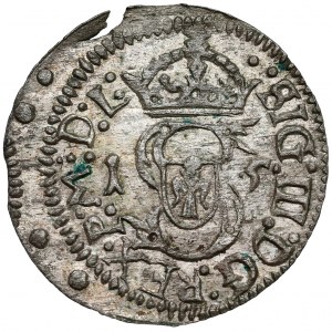 Sigismund III Vasa, Vilnius 1615 Shelagh - eagle with cross