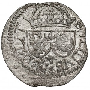 Zygmunt III Waza, Szeląg Wilno 1615 - koniczyna POD tarczą