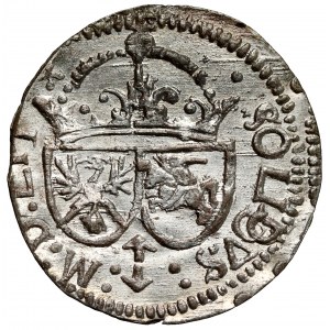 Zygmunt III Waza, Szeląg Wilno 1616 - krzyż