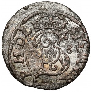 Zygmunt III Waza, Szeląg Wilno 1618 - REX P