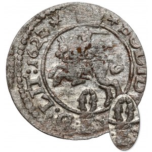 Zygmunt III Waza, Szeląg Wilno 1623 - monogram RL