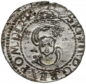 Sigismond III Waza, Vilnius Sheląg 1624 - date dans la bordure Av.