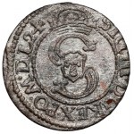 Zygmunt III Waza, Szeląg Wilno 1624 - 2x DATA - rzadki
