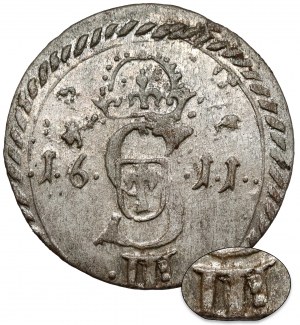 Sigismund III Vasa, Two-dollar Vilnius 1611 - erroneous denomination III - b.rare