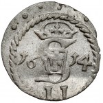 Zygmunt III Waza, Dwudenar Wilno 1614 H - bardzo rzadki
