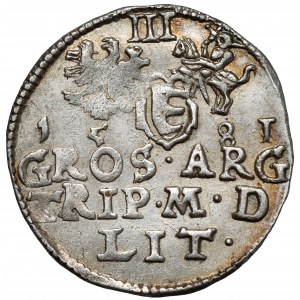 Stefan Batory, Trojak Wilno 1581 - Leliwa