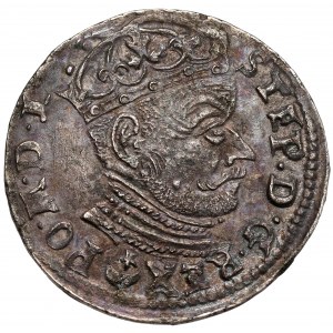 Stefan Batory, Trojak Wilno 1581 - Leliwa