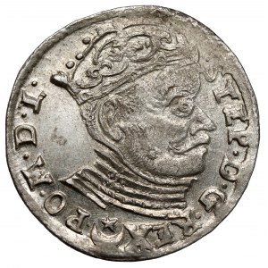 Stefan Batory, Trojak Wilno 1583 - nowy portret