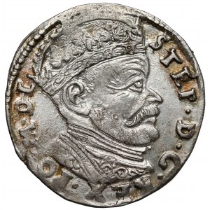 Stefan Batory, Trojak Wilno 1584 - ozdobna zbroja
