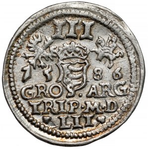 Stefan Batory, Trojak Wilno 1586