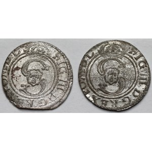 Zygmunt III Waza, Szelągi Wilno 1624? - zestaw (2szt)