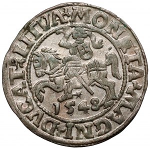 Zygmunt II August, Półgrosz Wilno 1548 - arabska