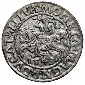 Zygmunt II August, Półgrosz Wilno 1548 - arabska