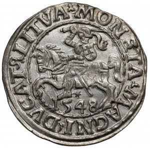 Zygmunt II August, Półgrosz Wilno 1548 - rzymska