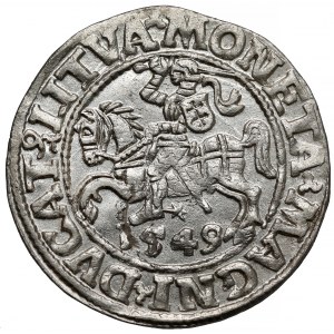 Zygmunt II August, Półgrosz Wilno 1549 - wczesny