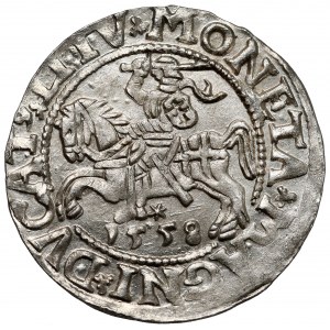 Zygmunt II August, Półgrosz Wilno 1558