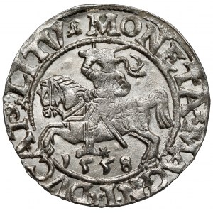 Zygmunt II August, Półgrosz Wilno 1558