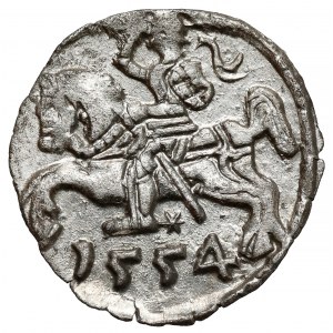 Zygmunt II August, Denar Wilno 1554