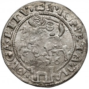 Sigismond Ier le Vieux, centime de Vilnius 1536 - lettre M - OWALNA